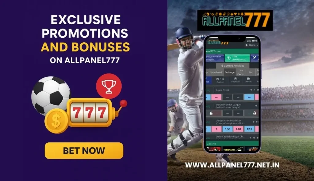 Bonuses on AllPanel777