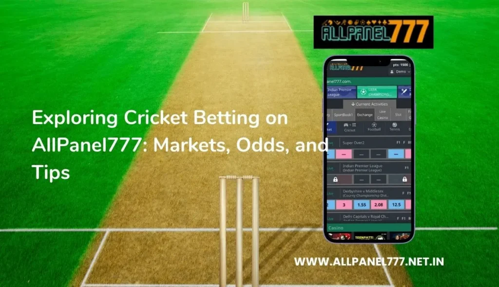 Cricket Betting on AllPanel777